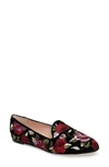 KATE SPADE SWINTON EMBROIDERED LOAFER,S070630VEL