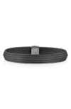 Alor Classique Stainless Steel Bracelet In Black