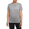 Nike Dri-fit Crewneck T-shirt In Black