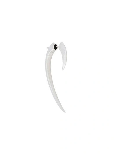 Gucci Hook Earring In Metallic