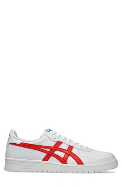 Asics Japan S Sneaker In White/true Red At Urban Outfitters