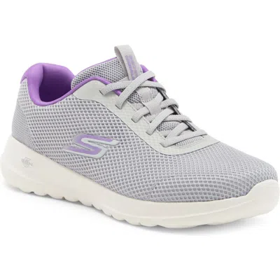 Skechers Go Walk Joy Light Motion Sneaker In Gray/lavender