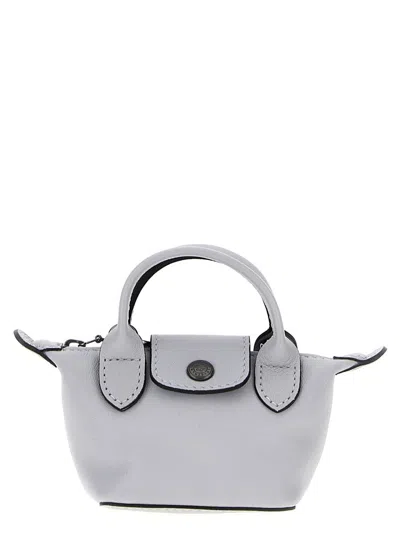 Longchamp Hand Bag 'le Pliage Nano' In Gray