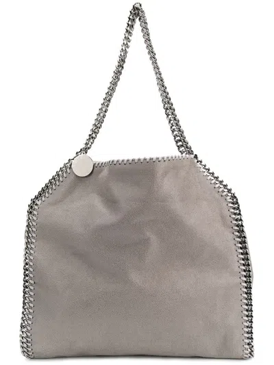 Stella Mccartney Falabella Tote Bag In Grey