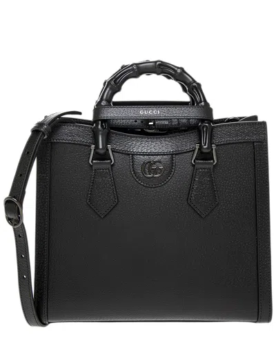Gucci Small Tote Bag "diana" In Black  