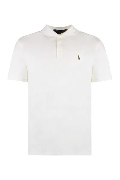 Polo Ralph Lauren Polo Shirt With Embroidery In White