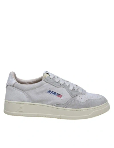 Autry Suede Sneakers In White