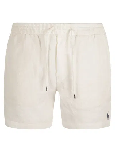 Ralph Lauren Shorts In Deckwash White