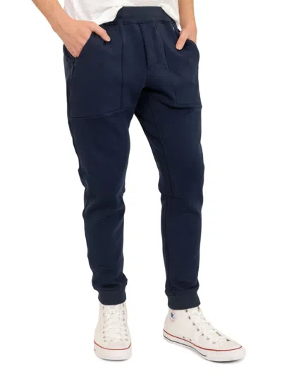 Pino By Pinoporte Cotton Blend Joggers In Navy