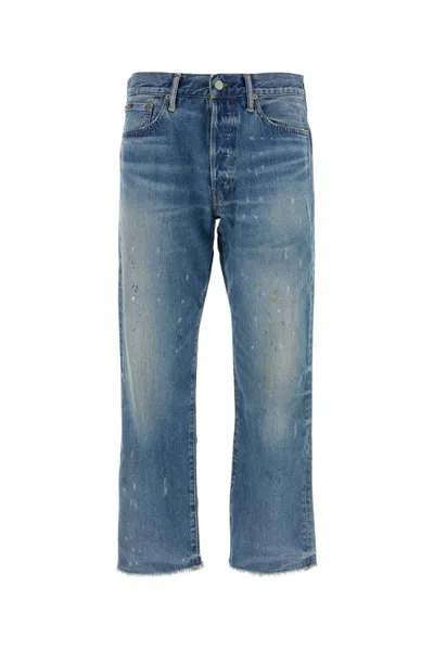 Polo Ralph Lauren Straight Leg Jeans In Blue