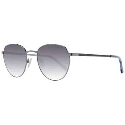 Gant Gray Unisex Sunglasses In Metallic