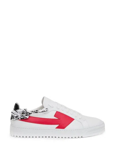 Off-white Sneakers With Logo