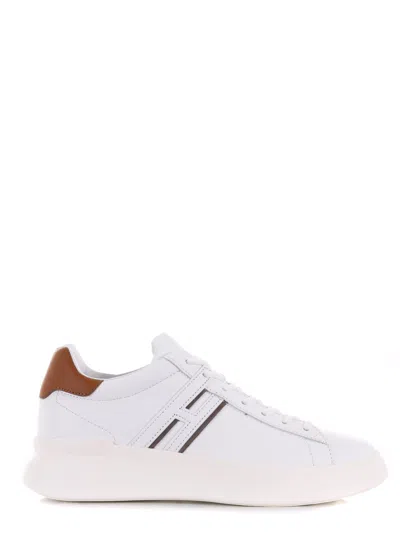 Hogan Sneaker H580 In Pelle Bianca In White