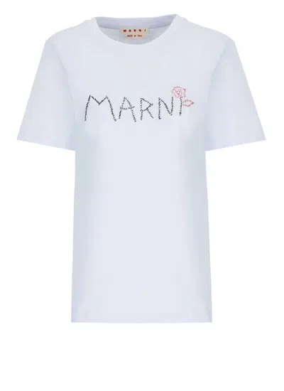 Marni T-shirts And Polos Light Blue