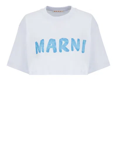 Marni T-shirts And Polos Light Blue