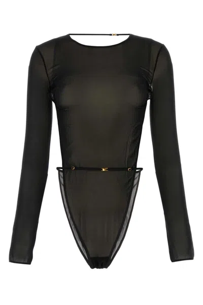 Saint Laurent Body Long Sleeve Look 30 In Black