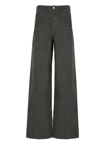 Uma Wang Trousers Grey