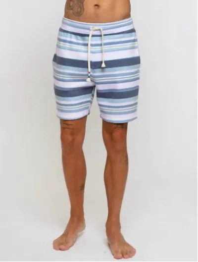 Sol Angeles Men's Stripe Short In Bay Stripe In Multi