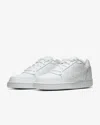 Nike Ebernon Low Aq1779-100 Women's White Leather Casual Sneaker Shoes Ye201 In White/photon Dust/white