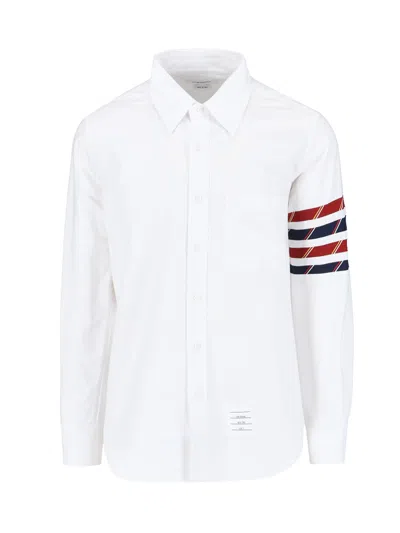 Thom Browne '4-bar' Shirt In White