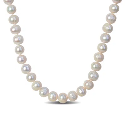 Mimi & Max 7.5-8mm Cultured Freshwater Pearl 36"endless Strand In White