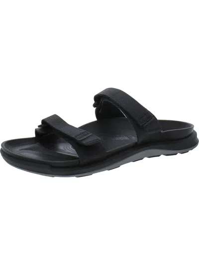 Birkenstock Sahara Womens Adjustable Slip On Slide Sandals In Multi