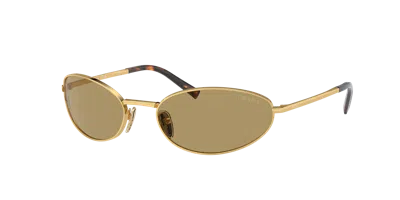 Prada Women's Sunglasses, Pr A59s In Green Olive