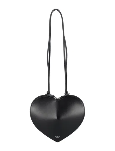 Alaïa Le Coeur Shoulder Bag In Noir