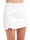 Endless Rose Women's Cut Out Mini Skort In White