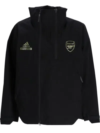 Adidas Originals X Maharishi Arsenal Zipped Jacket In 黑色