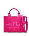 Marc Jacobs The Leather Small Tote In Hot Pink