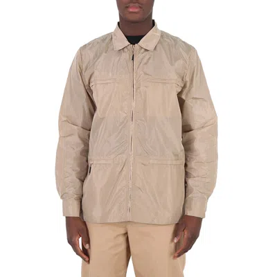Rains Zip-up Shirt Jacket In Neutrals
