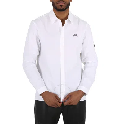 A-cold-wall* A Cold Wall Men's White Pawson Long-sleeve Cotton Shirt