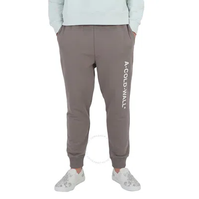 A-cold-wall* Essential Logo-print Track Pants In Grey