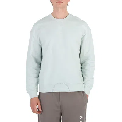 A-cold-wall* A Cold Wall Men's Iceberg Blue Essential Cotton Jersey Sweatshirt