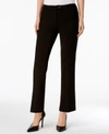 CALVIN KLEIN PETITE STRAIGHT-LEG PANTS