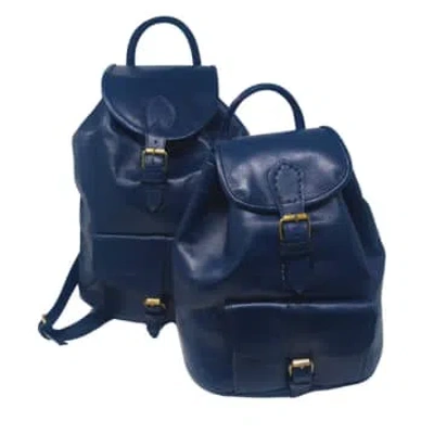 Atelier Marrakech Sac A Dos Backpack In Blue