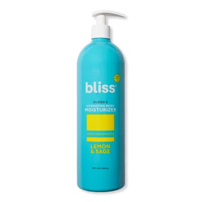 Bliss World Store Cloud 9 Hydrating Body Moisturizer, Lemon & Sage With Shea Butter And Hyaluronic Acid In White