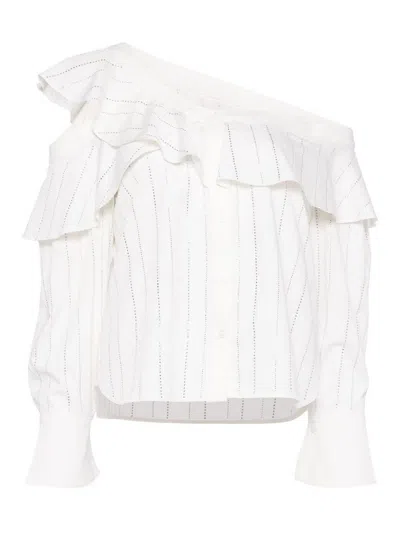 Self-portrait Self Portrait Off-shoulder Blouse With In White