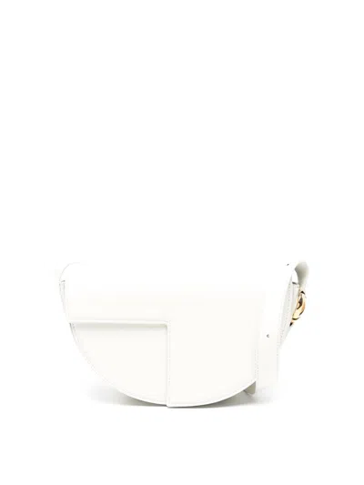 Patou Le  Crescent Bag In White