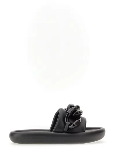 Stella Mccartney Air Slide Sandals In Black