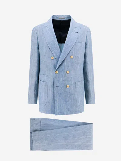 Brunello Cucinelli Man Suit Man Blue Suits