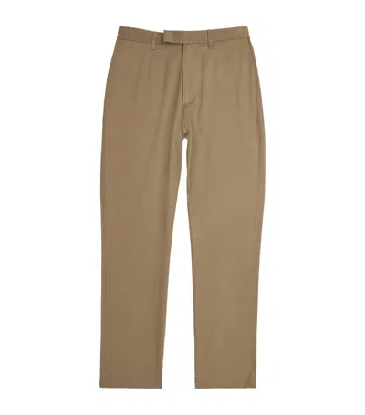 Purdey Twill Performance Chinos In Green