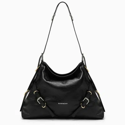 Givenchy Medium Voyou Bag In Black Leather Women