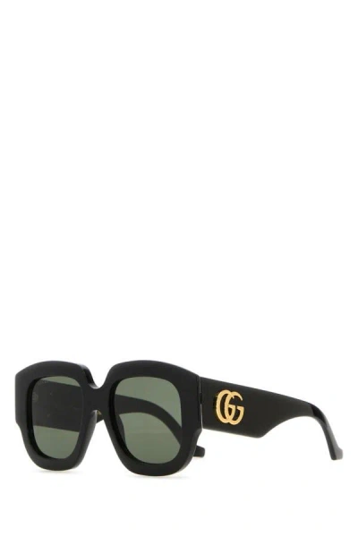 Gucci Woman Black Acetate Sunglasses