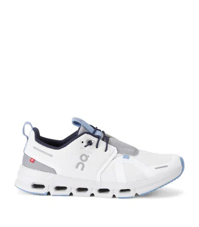 On Running Kids' Cloud Sky Trainers In White