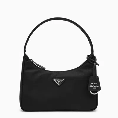 Prada Black Re-edition 2000 Handbag Women