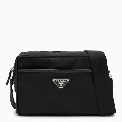 Prada Black Re-nylon Shoulder Bag Men