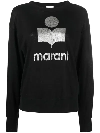 Isabel Marant Étoile Sweatshirt With Print In Black