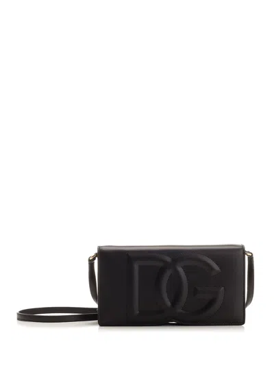 Dolce & Gabbana Dg Mini Cross-body Bag In Nero